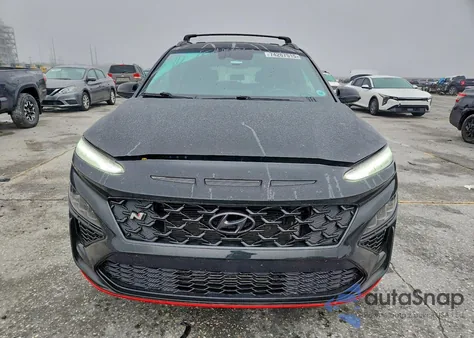 2022 Hyundai Kona N Base z USA, uszkodzony, nr VIN KM8KH3AC4NU003345